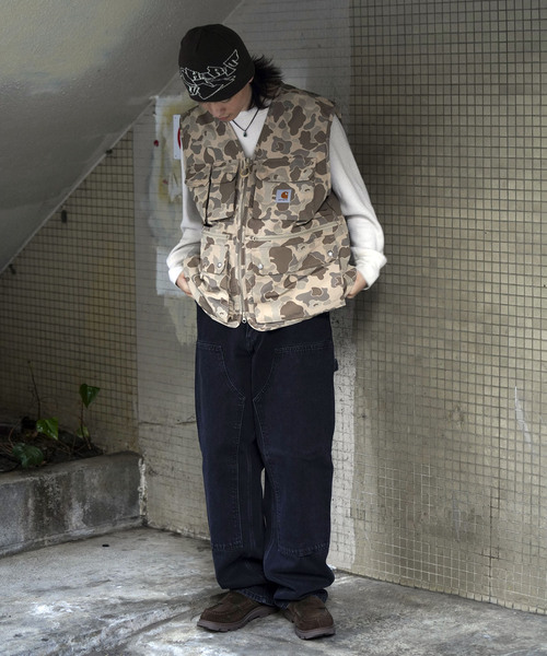 Carhartt WIP（カーハートダブリューアイピー）の「Carhartt / カーハート ダブリューアイピー DOUBLE KNEE PANT（デニムパンツ・メンズ・ブルー/ブラック・32/30）」の11枚目の写真