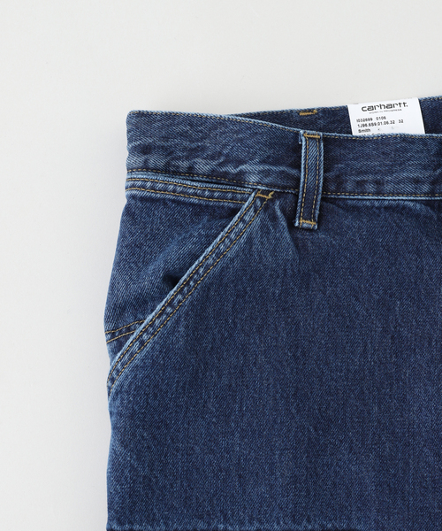 Carhartt WIP（カーハートダブリューアイピー）の「Carhartt / カーハート ダブリューアイピー DOUBLE KNEE PANT（デニムパンツ・メンズ・ブルー/ブラック・32/30）」の15枚目の写真