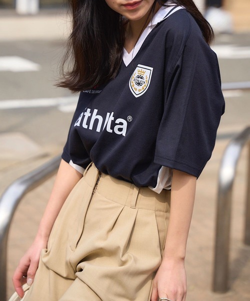 セール】［ athleta ］ゲームシャツ（Tシャツ/カットソー