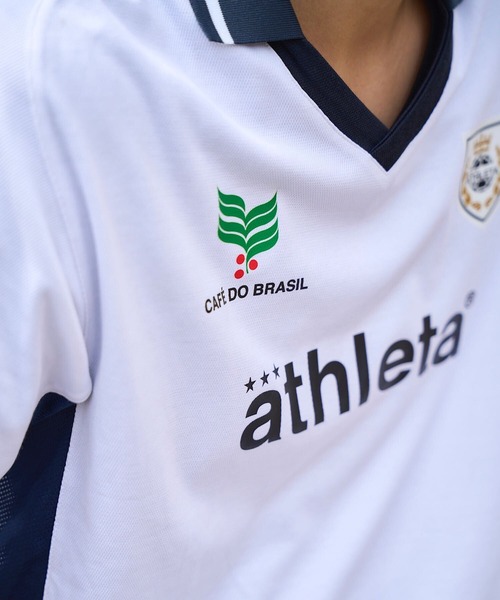 ATHLETA（アスレタ）の「［ athleta ］ゲームシャツ（Tシャツ/カットソー・レディース・ホワイト/ネイビー・M）」の13枚目の写真