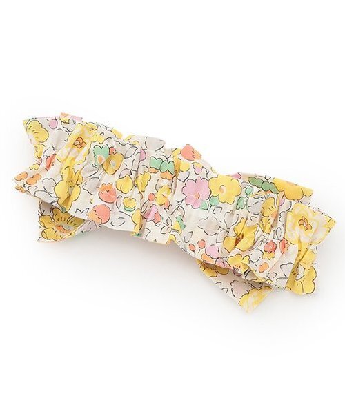 sense of wonder（センスオブワンダー）の「リバティビッグリボンカチューシャ【日本製】（その他ベビー用品・キッズ・ピンク/レモンイエロー・F）」の3枚目の写真