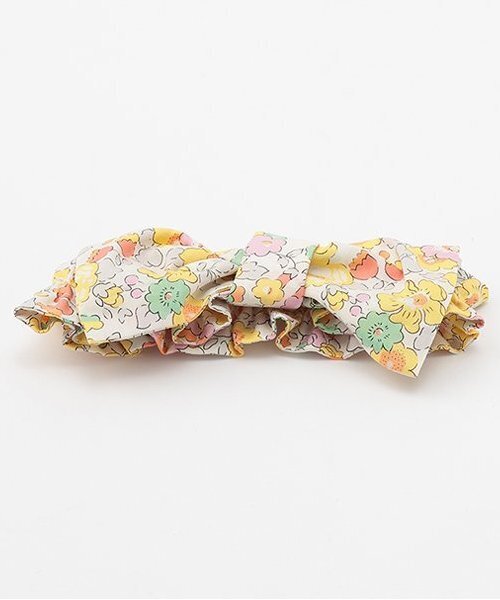 sense of wonder（センスオブワンダー）の「リバティビッグリボンカチューシャ【日本製】（その他ベビー用品・キッズ・ピンク/レモンイエロー・F）」の4枚目の写真