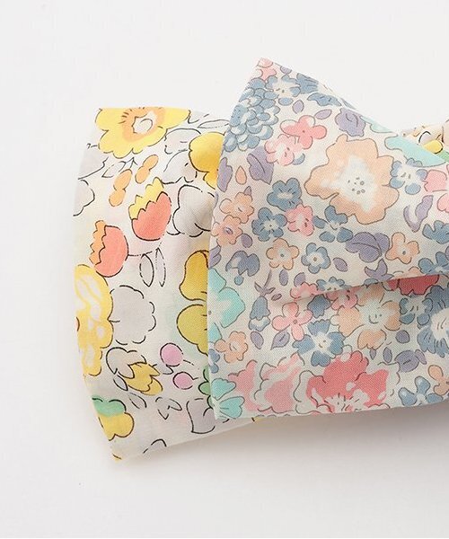 sense of wonder（センスオブワンダー）の「リバティビッグリボンカチューシャ【日本製】（その他ベビー用品・キッズ・ピンク/レモンイエロー・F）」の5枚目の写真