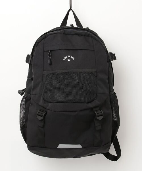 CONVERSE(コンバース)の「【CONVERSE/コンバース】ARCH LOGO BAG PACK アーチロゴ(バックパック/リュック・レディース・ブラック・FREE)」の6枚目の写真