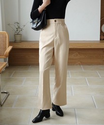 urge：（アージコロン ）の「【URGE:】シルエット フレア スリット パンツ（スラックス）」