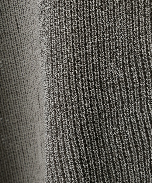 ACETATE KNIT SHIRTS/アセテートニットシャツ（シャツ/ブラウス