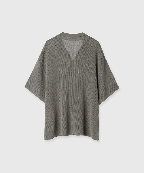 CREDONA ACETATE KNIT SHIRTS/アセテートニットシャツ ACETATE KNIT SHIRTS/アセテートニットシャツ（シャツ/ブラウス