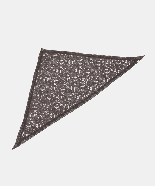 soil（ソイル）の「【SOIL/ソイル】レースストール(100cm*48cm)（ストール/ショール・レディース・ホワイト/チャコールグレー・FREE）」の3枚目の写真