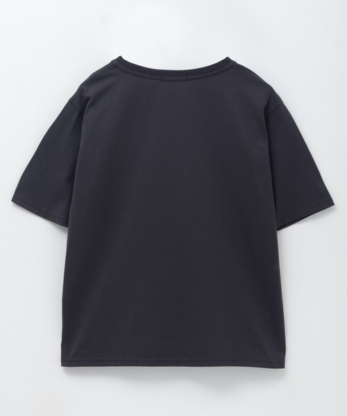 NAVY(ネイビー)の「nAvy メッセージプリントTシャツ(Tシャツ/カットソー・レディース・チャコールグレー/ホワイト/ブラウン・M/L)」の6枚目の写真