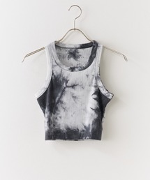 Chick | Tie Dye Rib Tank Top / タイダイ柄 リブタンクトップ(タンクトップ)