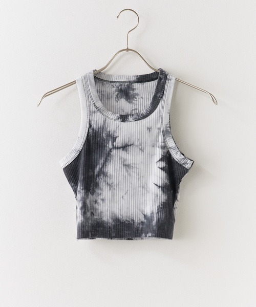 セール】Tie Dye Rib Tank Top / タイダイ柄 リブタンクトップ