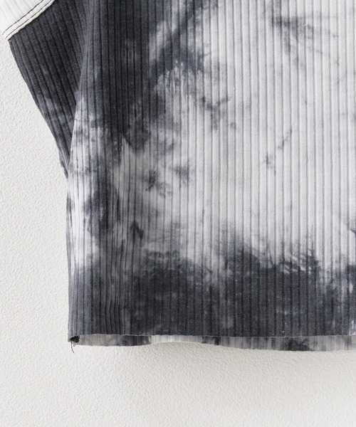 Tie Dye Rib Tank Top / タイダイ柄 リブタンクトップ（タンク