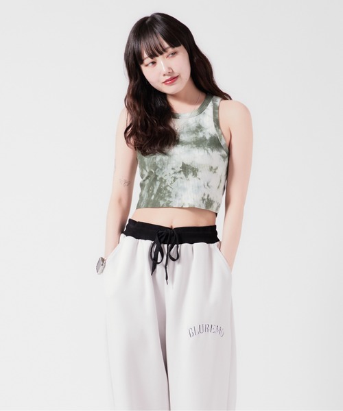セール】Tie Dye Rib Tank Top / タイダイ柄 リブタンクトップ