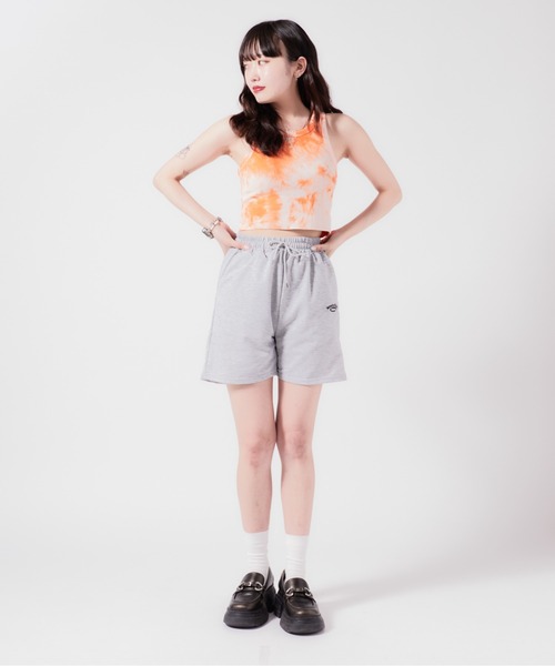 Chick(チック)の「Tie Dye Rib Tank Top / タイダイ柄 リブタンクトップ(タンクトップ・レディース・オレンジ/グリーン/ブラック・FREE)」の20枚目の写真