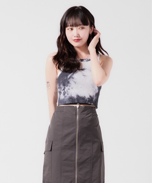 Paloma Wooltie-dye tank top　タイダイ染めタンクトップ タンクトップ】色柄サイズOK！あなただけのタイダイ柄 メンズM