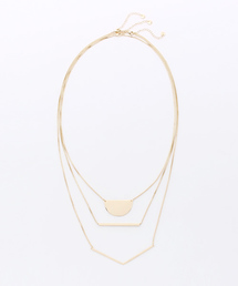 JEANASIS | 3レンモチーフネックレス/708045 (ネックレス)