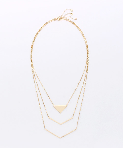 JEANASIS（ジーナシス）の「3レンモチーフネックレス/708045 （ネックレス・レディース・その他1/その他2・FREE）」の2枚目の写真