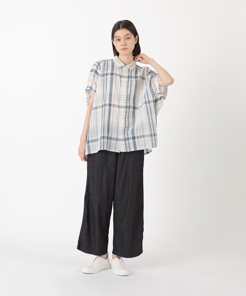 Plantation(プランテーション)の「(S)ライトオンスデニム / パンツ / (O)(その他パンツ・レディース・ネイビー・M size/S size)」の3枚目の写真