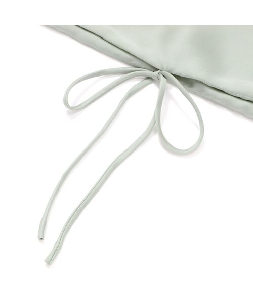 しっとりなめらか CICA加工 スリムリボン 掛け布団カバー セミダブル