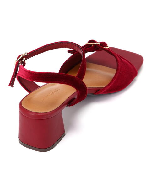 FREE'S MART(フリーズマート)の「◆ミニバックルサンダル(サンダル・レディース・レッド/ブラック/シルバー・SMALL/MEDIUM)」の11枚目の写真