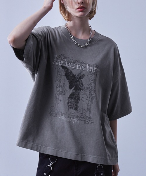 [ JEANS] TJヴィンテージグラフィックTシャツ（半袖） Tシャツ 半袖 メンズ グラフィック プリント ヴィンテージ風 色
