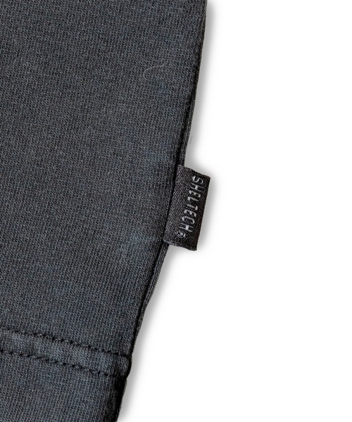 SHELTECH(シェルテック)の「SHELTECH-ピグメントプレーティング天竺-WideSSTEE(Tシャツ/カットソー・メンズ・ブラック・M/L/XL)」の11枚目の写真