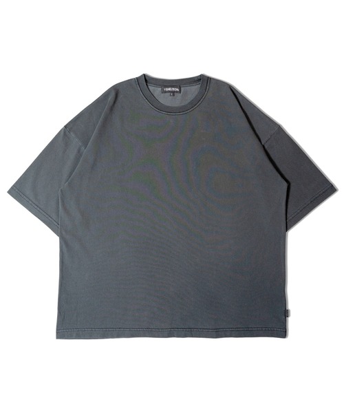 SHELTECH(シェルテック)の「SHELTECH-ピグメントプレーティング天竺-WideSSTEE(Tシャツ/カットソー・メンズ・ブラック・M/L/XL)」の9枚目の写真
