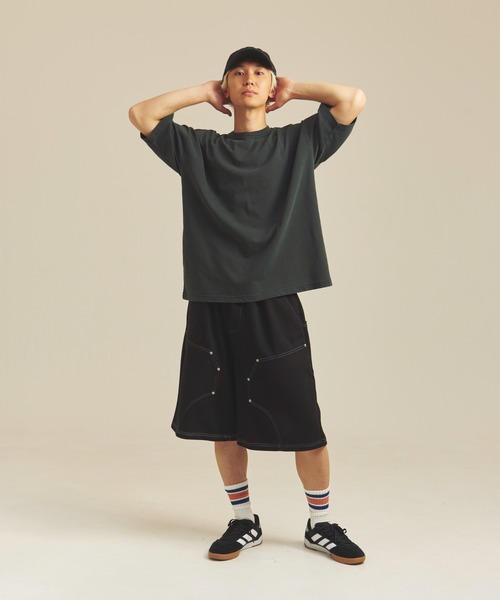 SHELTECH(シェルテック)の「SHELTECH-ピグメントプレーティング天竺-WideSSTEE(Tシャツ/カットソー・メンズ・ブラック・M/L/XL)」の20枚目の写真