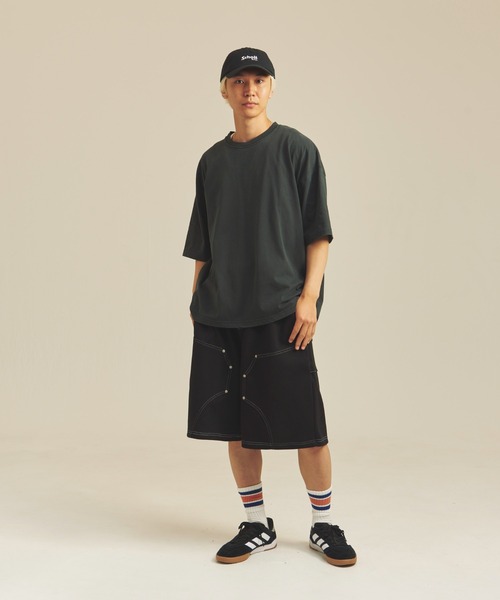 SHELTECH(シェルテック)の「SHELTECH-ピグメントプレーティング天竺-WideSSTEE(Tシャツ/カットソー・メンズ・ブラック・M/L/XL)」の18枚目の写真