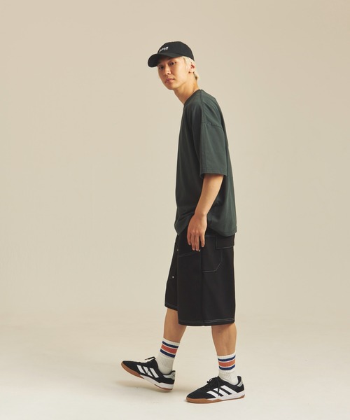 SHELTECH(シェルテック)の「SHELTECH-ピグメントプレーティング天竺-WideSSTEE(Tシャツ/カットソー・メンズ・ブラック・M/L/XL)」の17枚目の写真