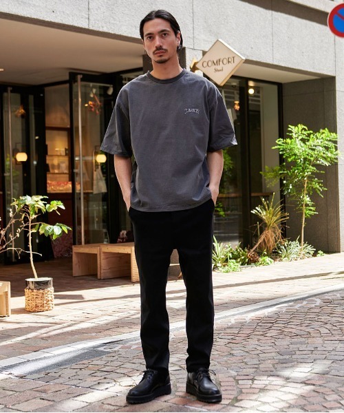 THRASHER(スラッシャー)の「『THRASHER/スラッシャー』DIAMOND LOGO PIGMENT半袖TEE (Tシャツ/カットソー・メンズ・ブラック系4/ブルー/ブラック系3/ブラウン/ブラック系1・L/M)」の14枚目の写真