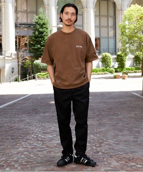 THRASHER(スラッシャー)の「『THRASHER/スラッシャー』DIAMOND LOGO PIGMENT半袖TEE (Tシャツ/カットソー・メンズ・ブラック系4/ブルー/ブラック系3/ブラウン/ブラック系1・L/M)」の18枚目の写真