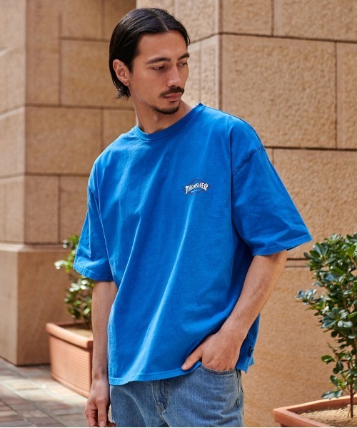 THRASHER(スラッシャー)の「『THRASHER/スラッシャー』DIAMOND LOGO PIGMENT半袖TEE (Tシャツ/カットソー・メンズ・ブラック系4/ブルー/ブラック系3/ブラウン/ブラック系1・L/M)」の20枚目の写真