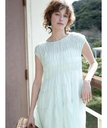 Lugnoncure（ルノンキュール）の「シャーリングティアードブラウス《2025summer catalog item》（シャツ/ブラウス）」