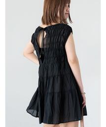 Lugnoncure | シャーリングティアードブラウス《2025summer catalog item》(シャツ/ブラウス)