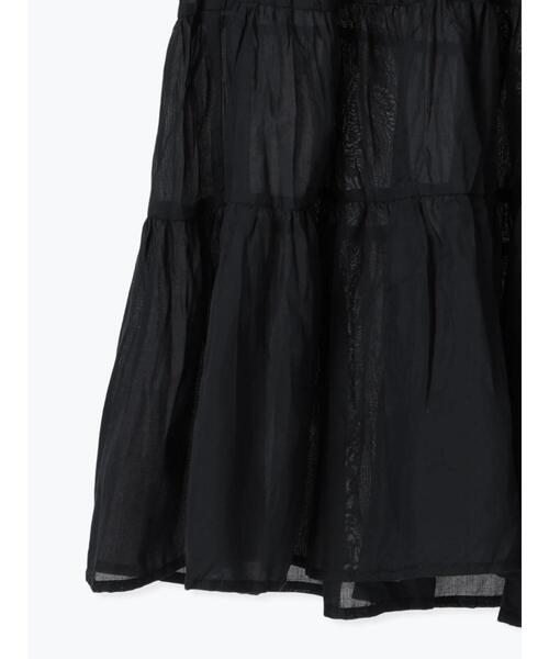 Lugnoncure（ルノンキュール）の「シャーリングティアードブラウス《2025summer catalog item》（シャツ/ブラウス・レディース・ミント/ブラック/オフホワイト・F）」の19枚目の写真