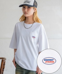 【SIDEWAY STANCE】ワンポイント 半袖ポケT
