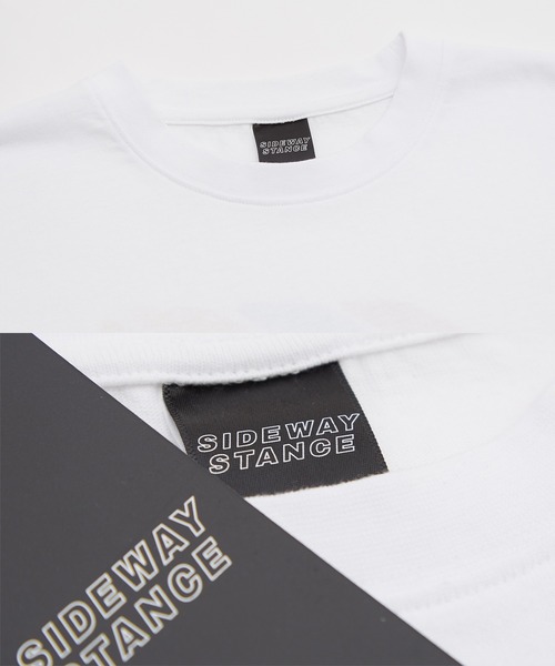 SIDEWAY STANCE(サイドウェイスタンス)の「【SIDEWAY STANCE】ワンポイント 半袖ポケT(Tシャツ/カットソー・メンズ・ホワイト/ブラック/ホワイト系/ブラック系・SMALL/MEDIUM/LARGE/X-LARGE)」の14枚目の写真