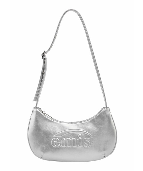 EMIS(イミス)の「EMBOSSED MINI BAG(ショルダーバッグ・レディース・ブラック/アイボリー/シルバー/ピンク・FREE)」の4枚目の写真