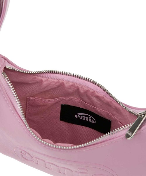 EMIS(イミス)の「EMBOSSED MINI BAG(ショルダーバッグ・レディース・ブラック/アイボリー/シルバー/ピンク・FREE)」の21枚目の写真