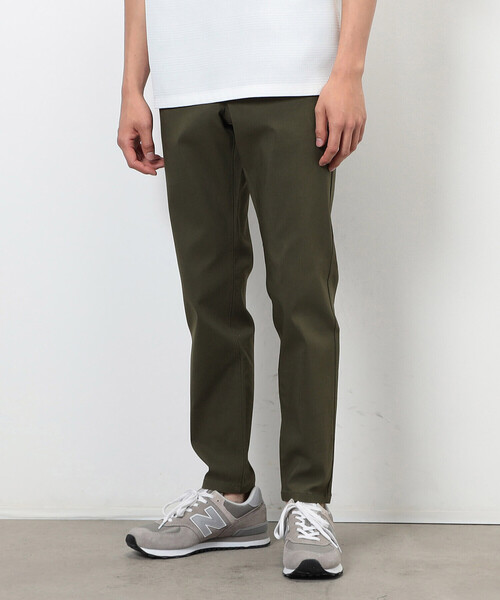 COMME CA ISM（コムサイズム）の「【スマートベーシックパンツ】ストレッチツイル スキニー パンツ（その他パンツ・メンズ・チャコール/ブラウン/ブラック/カーキ・SMALL/MEDIUM/LARGE/X-LARGE/X-SMALL）」の4枚目の写真