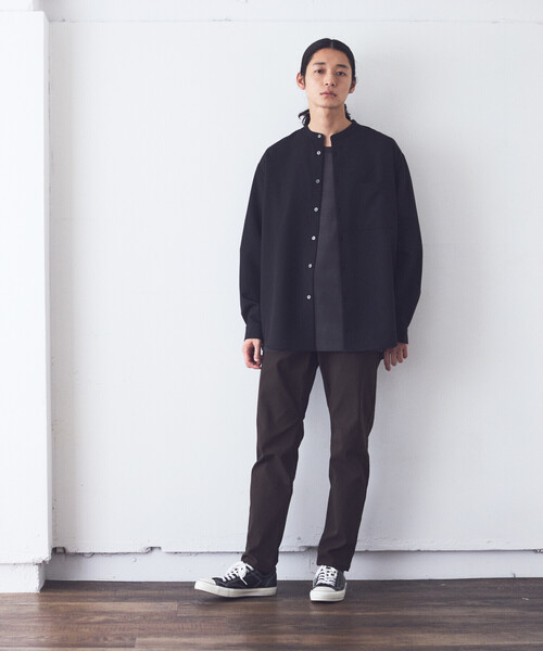 COMME CA ISM（コムサイズム）の「【スマートベーシックパンツ】ストレッチツイル スキニー パンツ（その他パンツ・メンズ・チャコール/ブラウン/ブラック/カーキ・SMALL/MEDIUM/LARGE/X-LARGE/X-SMALL）」の18枚目の写真