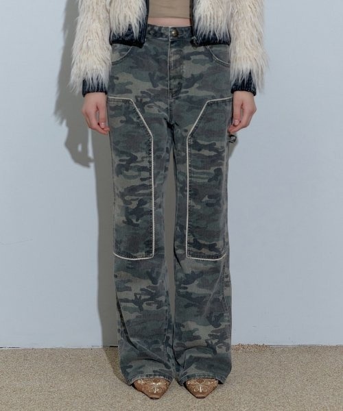 Lace Double Knee Pants（その他パンツ）｜SCULPTOR（スカルプ