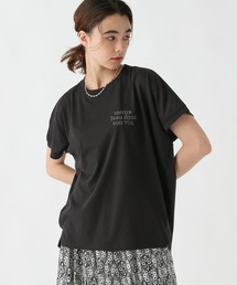 セミハリ感刺繍Ｔシャツ/492839
