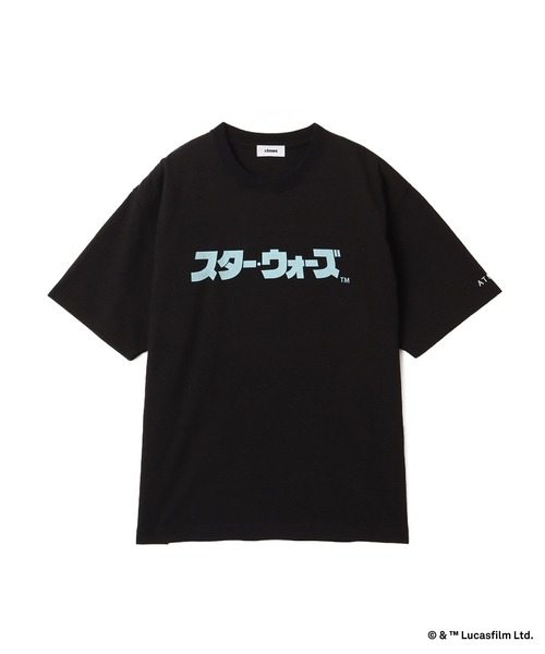 STAR WARS(スターウォーズ)の「atmos x STAR WARS ジェダイの復讐 T-shirt / アトモス x スターウォーズ ジェダイノフクシュウ Tシャツ 【SP】(Tシャツ/カットソー・メンズ・ブラック・S/M)」の1枚目の写真