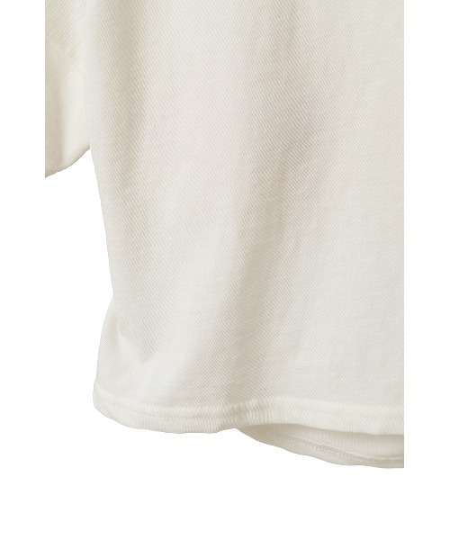 トップス CLANE BACK OPEN RIBBON TOPS CLANE/クラネ/BACK OPEN RIBBON TOPS（Tシャツ/カットソー