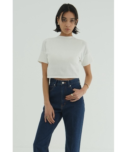 【限定セール！】 CLANE/クラネ/BACK OPEN RIBBON TOPS（Tシャツ/カットソー トップス