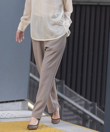 Munich | 【UVカット】【接触冷感】【吸水・速乾性】ストレッチドビーテーパードパンツ(スラックス)