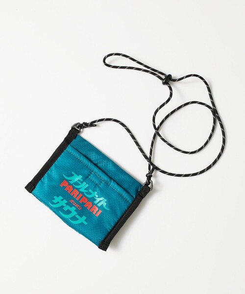 FREAK'S STORE（フリークスストア）の「PARIPARI × SAUVENIR × FREAK'S STORE/パリパリ × サウベニア × フリークスストア 別注 オールナイトサウナ クージーバッグ/ポーチ（ショルダーバッグ・メンズ・グリーン・ONE SIZE）」の2枚目の写真