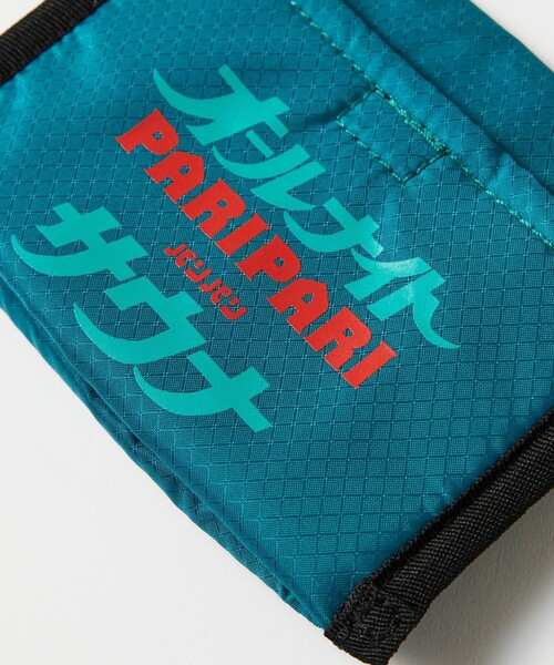 FREAK'S STORE（フリークスストア）の「PARIPARI × SAUVENIR × FREAK'S STORE/パリパリ × サウベニア × フリークスストア 別注 オールナイトサウナ クージーバッグ/ポーチ（ショルダーバッグ・メンズ・グリーン・ONE SIZE）」の3枚目の写真